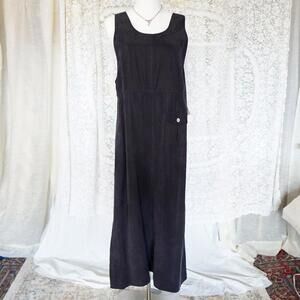 Pinafore Dress St. John's Bay Vintage 1990's Tencel NWT Petite Medium Academia